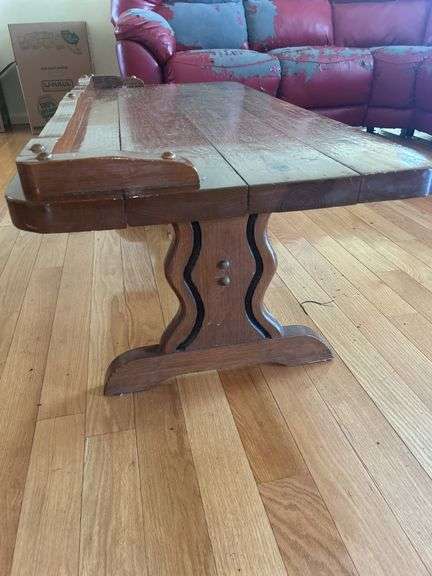 Rustic Wood Coffee Table