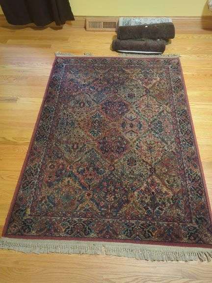 Karastan Multicolor Panel Kirman Area Rug & 2 Additional Rugs image