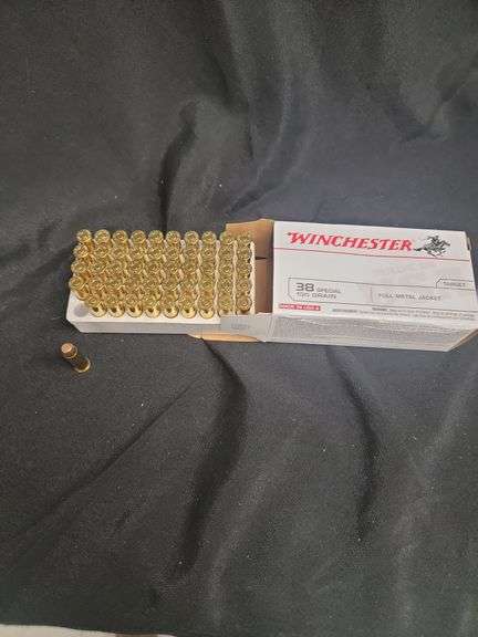WINCHESTER 38 SP 130 GR FULL JACKET 50 RD BOX NEW BOX image