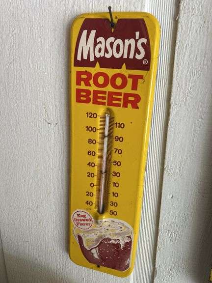 Mason's Root Beer Thermometer image