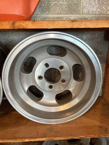 Set of Four Uniroyal 205/75R14 M/S Tires on Aluminum Wheels