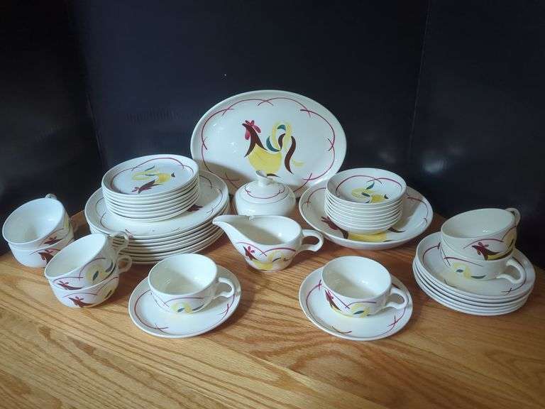 Unger & Company Cock-O'-The-Walk Dinnerware Set image