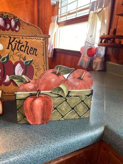 Hand-Painted Kitchen Decor Lot