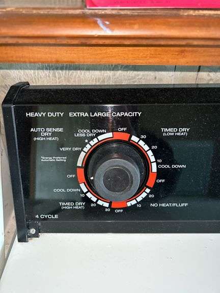 Roper Heavy Duty Extra Large Capacity Clothes Dryer