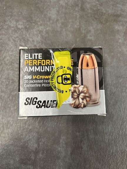 Sig Sauer Elite Performance Ammunition 10mm 180gr JHP image