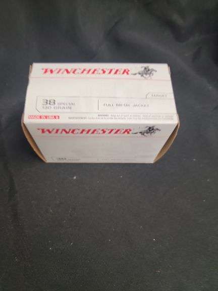 WINCHESTER 38 SP FULL METAL JACKET 100 CT VALUE PACK image