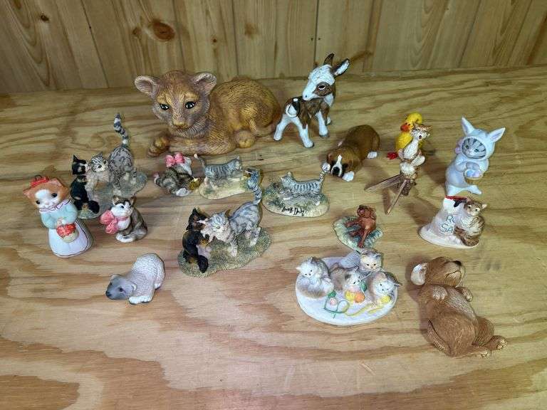 Collection of Hand Painted Animal Figurines image
