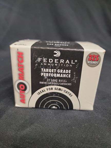 FEDERAL 22 CAL 325 CT FULL BOX image