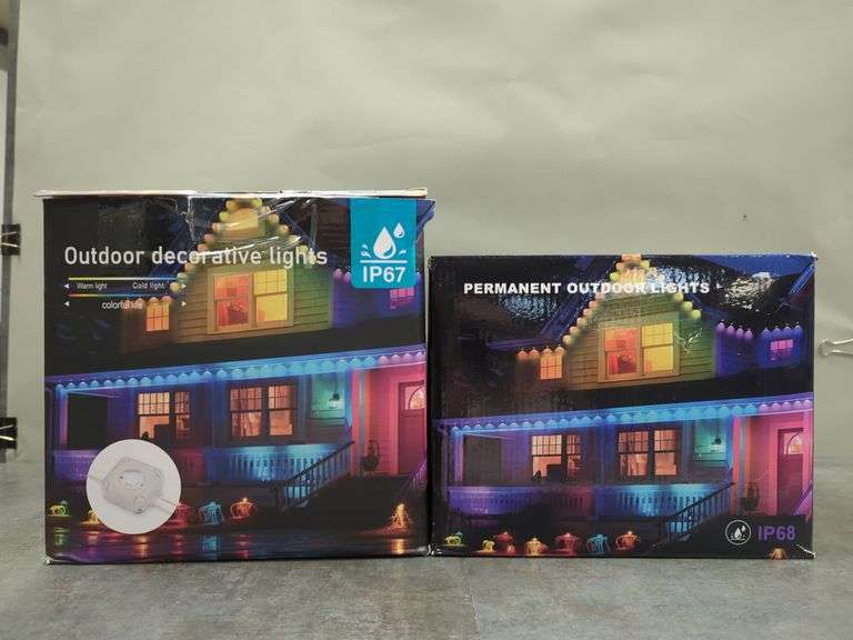 Two Boxes of Outdoor Decorative Lights image