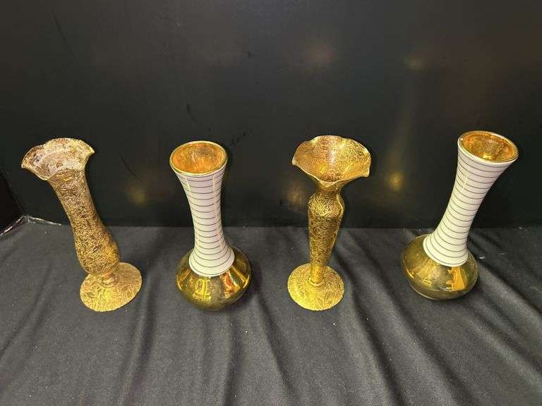 Set of Four Decorative Vases image