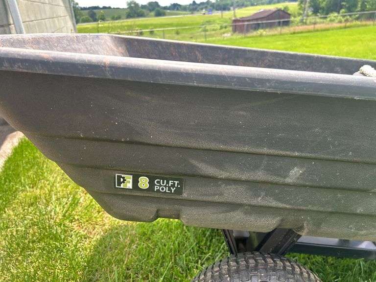 Precise Fit 8 cu. ft. Poly Wheelbarrow