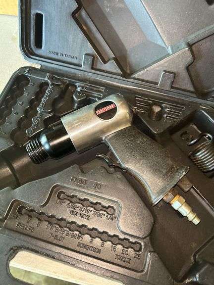 Craftsman Air Tools - Impact Wrench, Ratchet, Air Hose and Carry Bag
