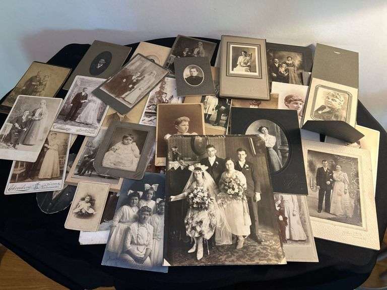 Group of early 20th Century Family Portraits image