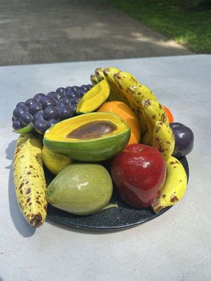 Decorative Ceramic Fruit Still Life image