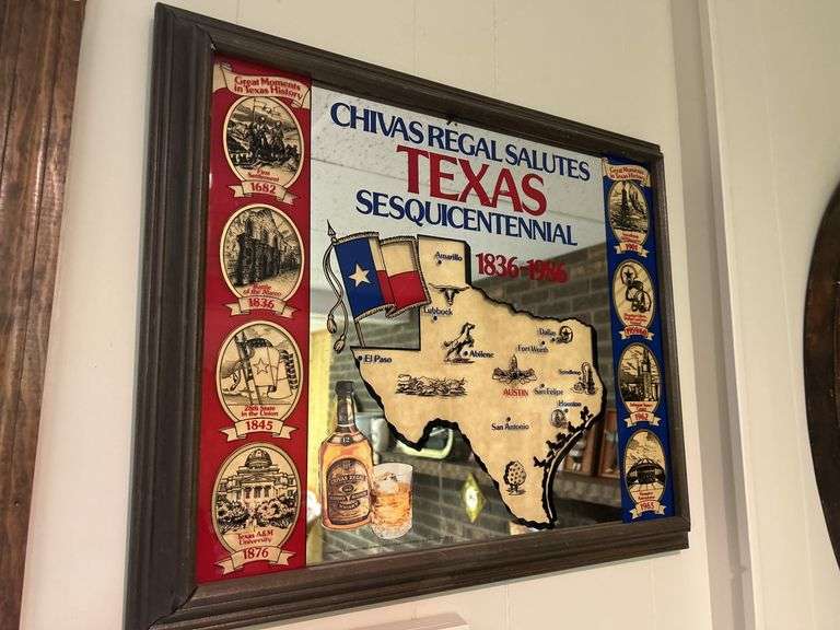 Chivas Regal Texas Sesquicentennial Mirror image