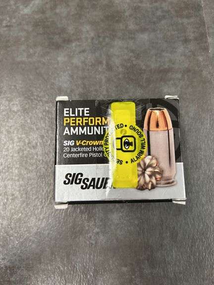 Sig Sauer Elite Performance 10mm Auto Ammunition, 180 gr image