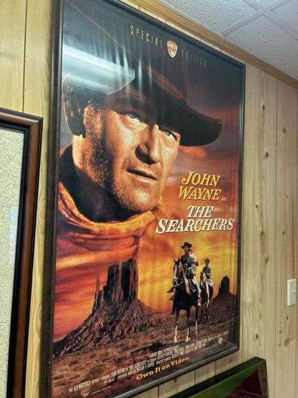 John Wayne "The Searchers" Movie Poster - Special Edition image