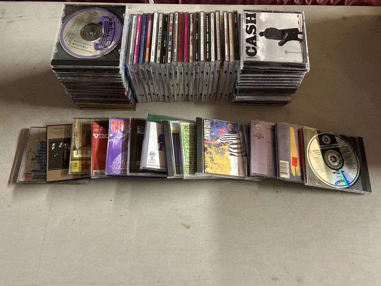 Bulk Collection of Assorted Music CDs, Variety of Artists and Genres image