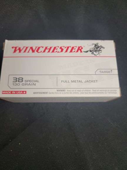 WINCHESTER 38 SP 130 GR 50 RD BOXES NEW image