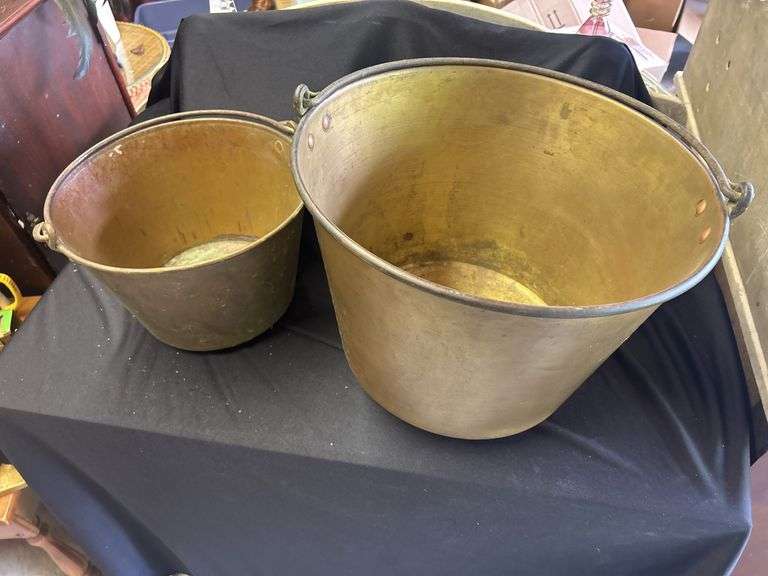 Two Brass Buckets image
