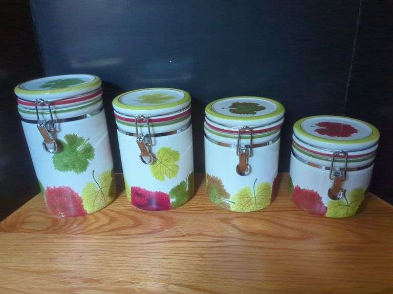 Studio Nova Leaf Harmony Canister Set of 4 image