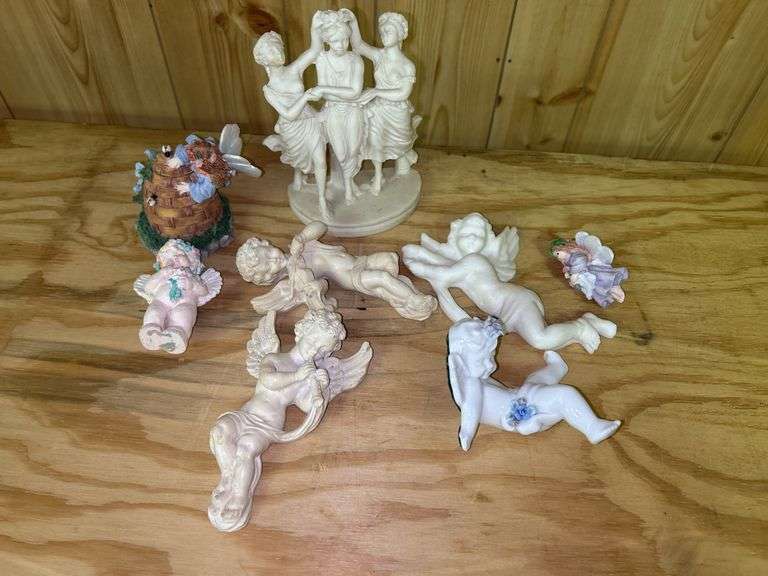 Collection of Angel and Fairy Figurines image