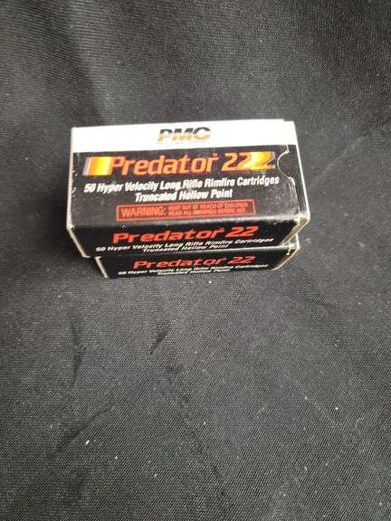 PMC PREDATOR 50 HYPER VELOCITY ROUNDS 2 BOXES image
