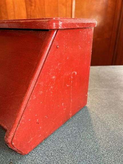 Red Kentucky Cardinal Bread Box