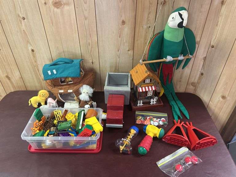 Mixed Lot of Toys and Stuffed Animals image