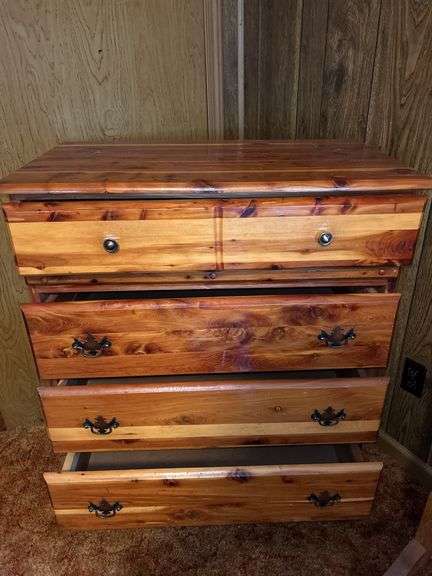 Wood Chest of Drawers