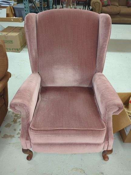 Upholstered Wingback Armchair image