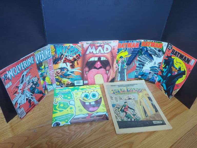 Comic Book Collection: Wolverine, Batman, Mad Magazine & More! image