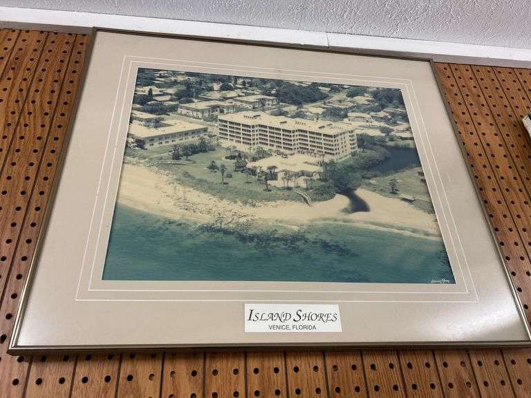 Framed "Island Shores, Venice, Florida" Print image