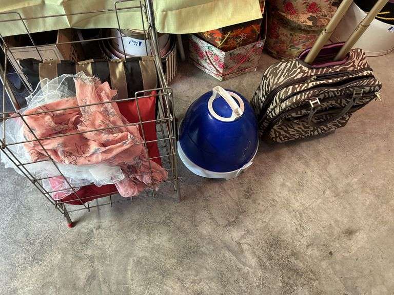 Variety Lot Including Luggage, Ion Steamer and More image