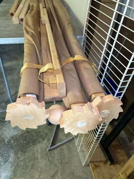 Wooden Quilt Rolling Frame image