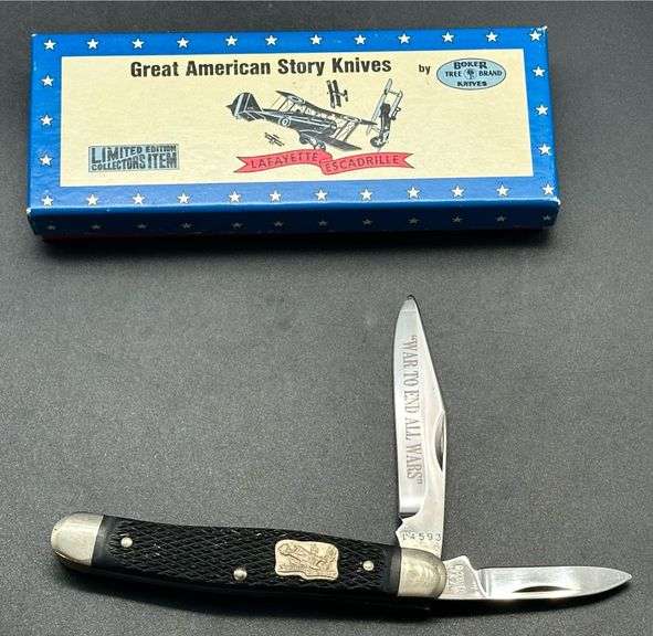 Boker Tree Brand Great American Story Knife - Lafayette Escadrille image