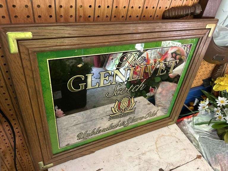 The Glenlivet Scotch Whiskey Mirror image