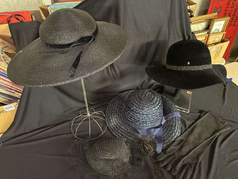 Collection of Ladies' Hats and Gloves image