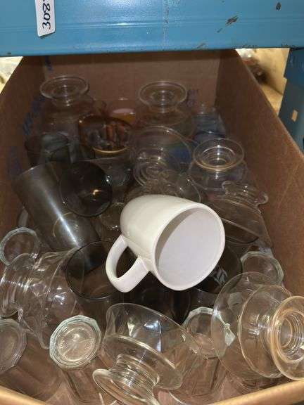Mixed Lot of Glasses, Bowls, and a Mug image