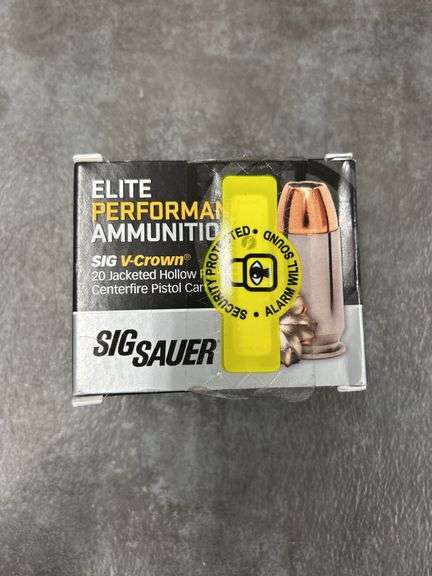 Sig Sauer Elite Performance Ammunition - 10mm AUTO 180 gr - 20 Rounds image