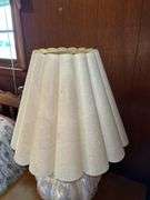 Floral Iridescent Table Lamp