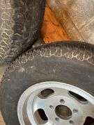 Set of Four Uniroyal 205/75R14 M/S Tires on Aluminum Wheels