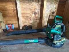 Two Weed Eater Blowers