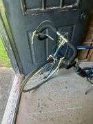 Blue Ultra 10 Speed Road Bicycle with Water Bottle Holder