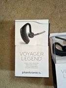 Two Plantronics Voyager Legend Bluetooth Headsets