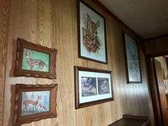 Framed Wildlife Art Prints by Ruane Manning - Deer Theme