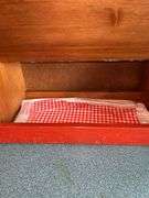 Red Kentucky Cardinal Bread Box