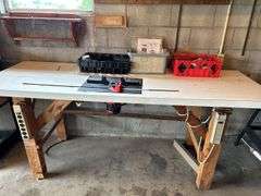 Craftsman Router Table with Router and Accessories