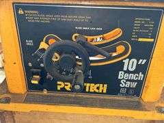 Pro-Tech 10" Bench Saw Model 4106