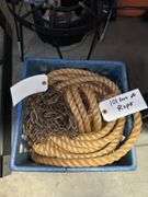 101 Ft Rope and 12 Ft Chain with Hooks - Ford Brothers, Inc.